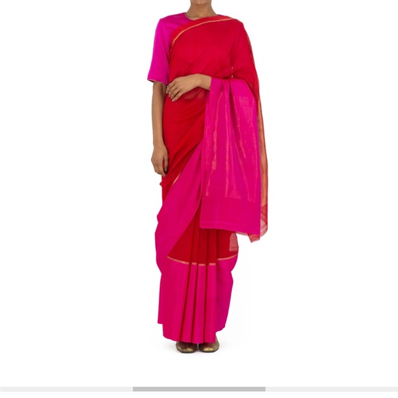 raw mango Dresses & Skirts - Raw Mango Silk Saree